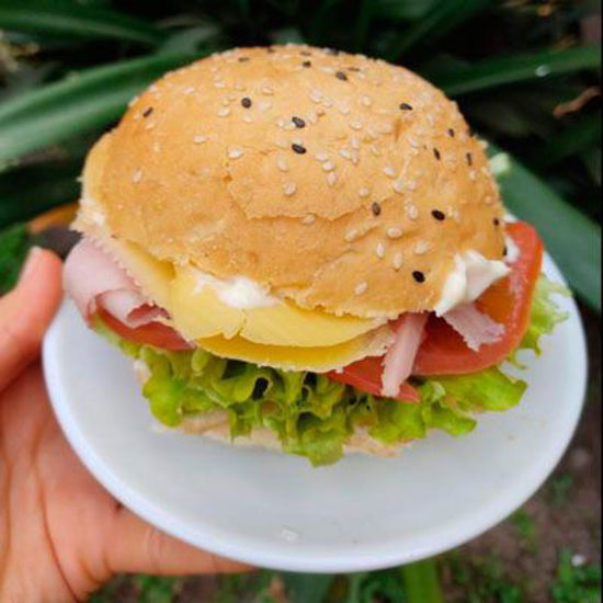 Imagen de Sándwich Jamón y queso